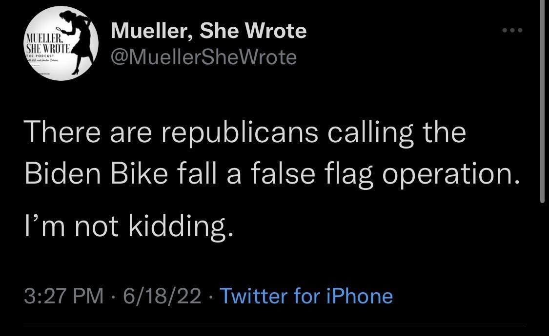 A Mueller She Wrote G E TS s VL e AL CICETCEGolV o ler TalSN ez ITaVoR I Sl CNICREIRER IR ET N o ols1 1deg N Im not kidding 327 PM 61822 Twitter for iPhone 230 Retweets 25 Quote Tweets 2726 Likes 9 a O O