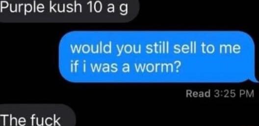 Purple kush10ag 7101 e BYZO TV Y1 I ol 4 1 IARVESE R elga b Read 325 PM The fuck