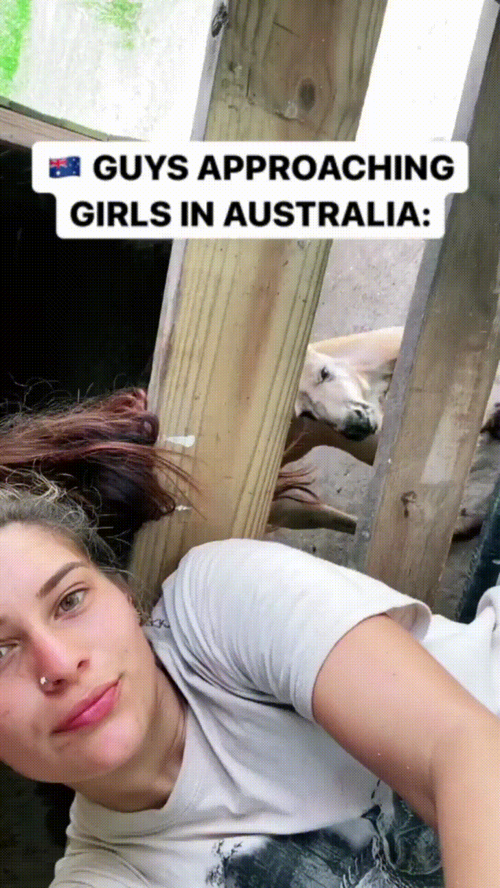 GUYS APPROACHING GIRLS IN AUSTRALIA