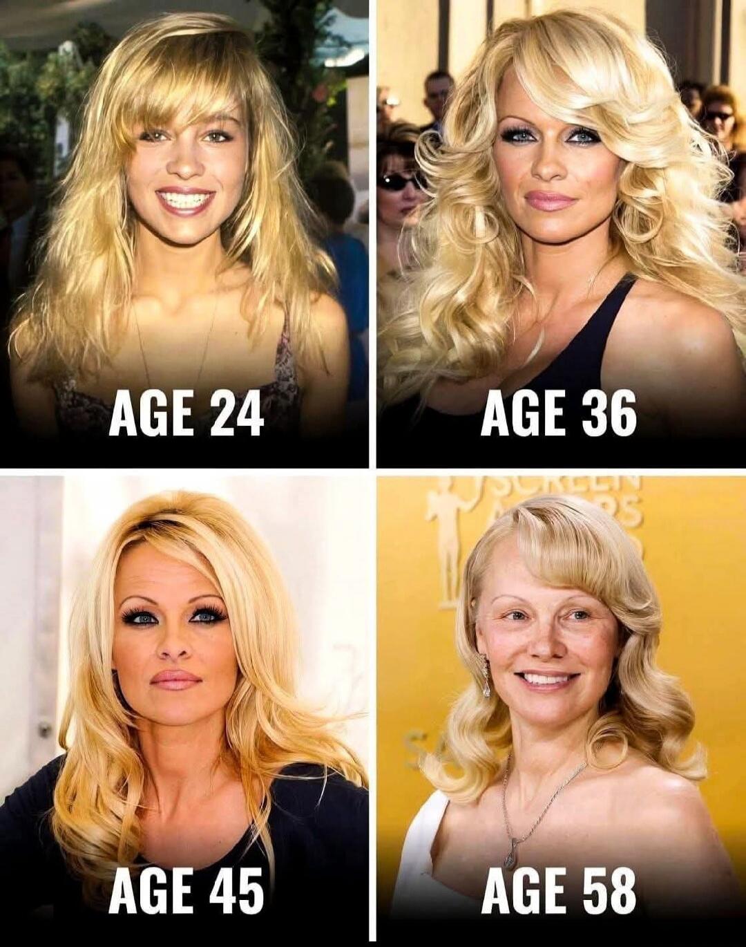 AGE 24 AGE 36 AGE 45 AGE 58
