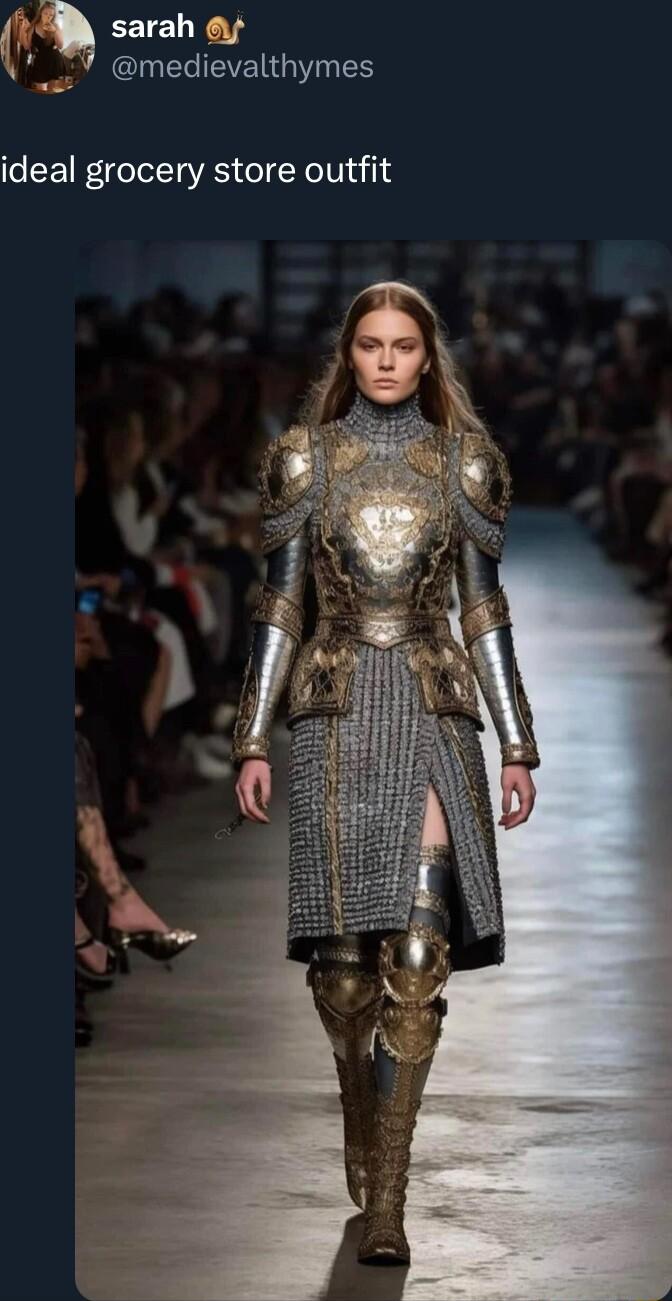 EETE ROV CIMEIEVERGTNES ideal grocery store outfit