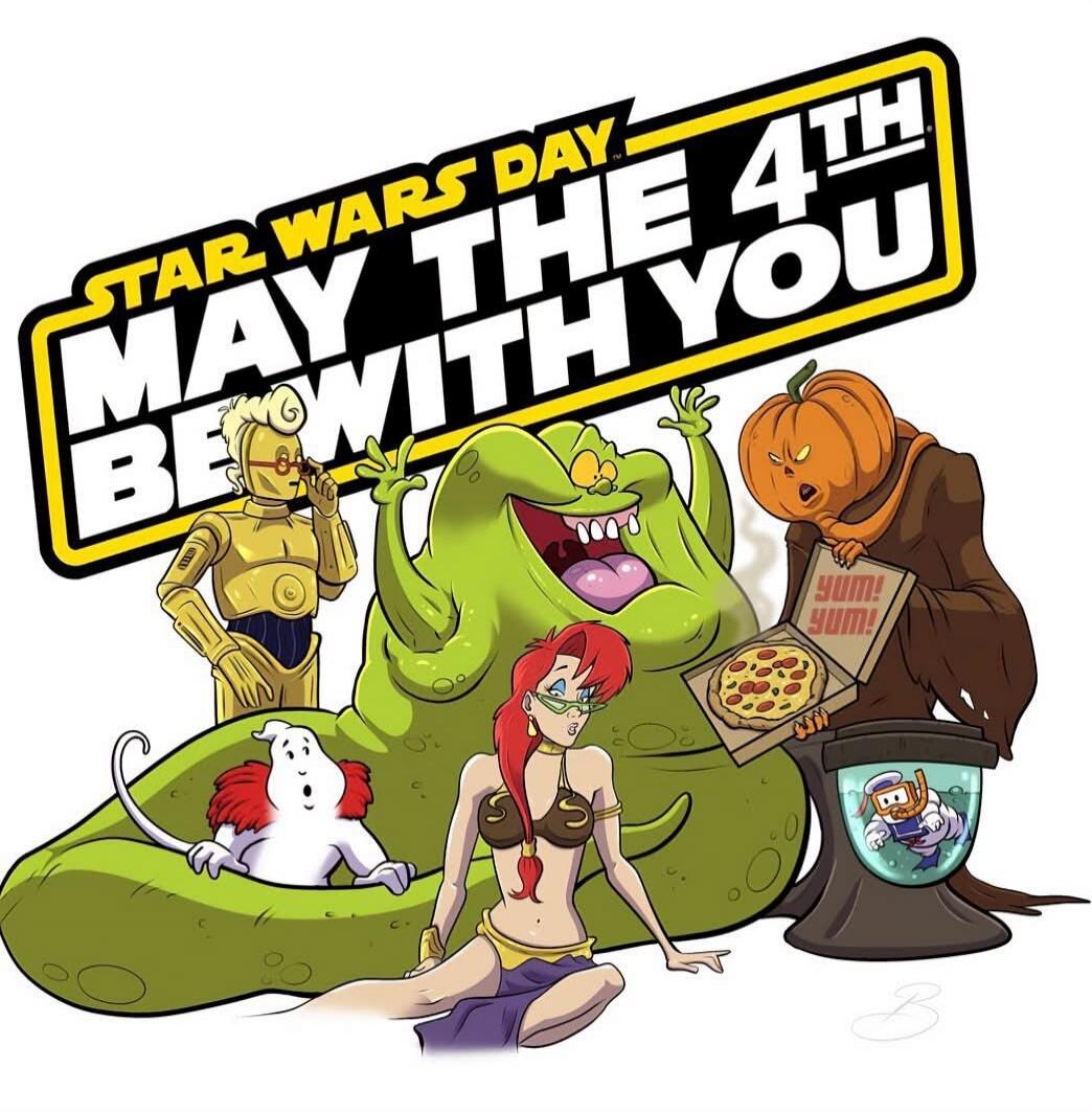 STAR WARS DAY MAY THE 4TH BE WITH YOU YUM! YUM!