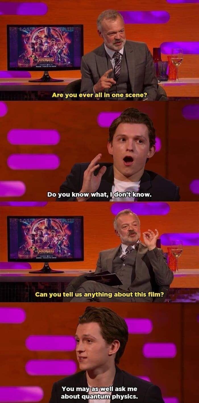 Are you ever all in one scene