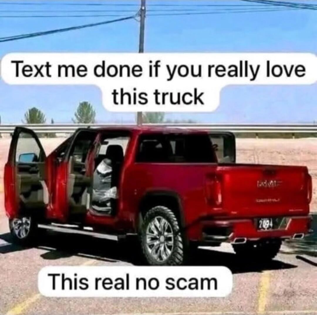 Text me done if you really love this truck This real no scam