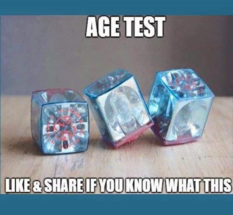 AGE TEST
LIKE & SHARE IF YOU KNOW WHAT THIS