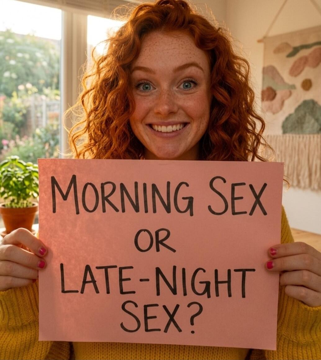 MORNING SEX OR LATE-NIGHT SEX?