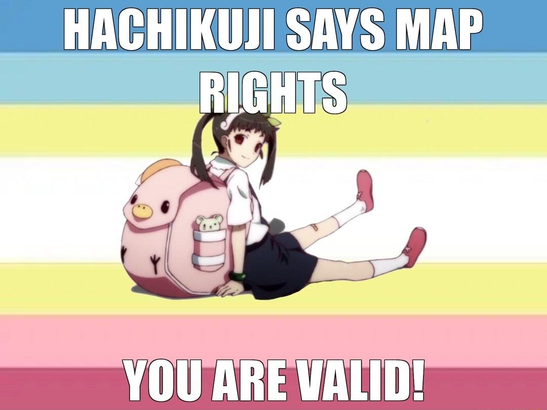 HACHIKUJI SAYS MAP