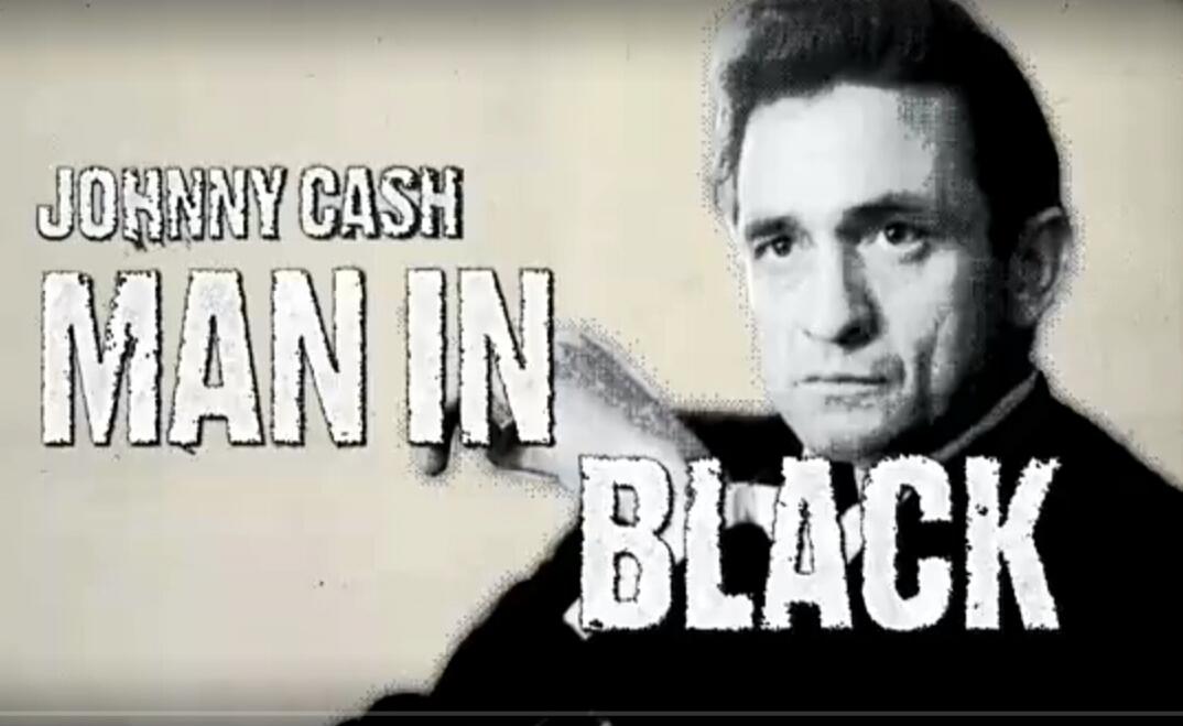 Johnny Cash Man in Black