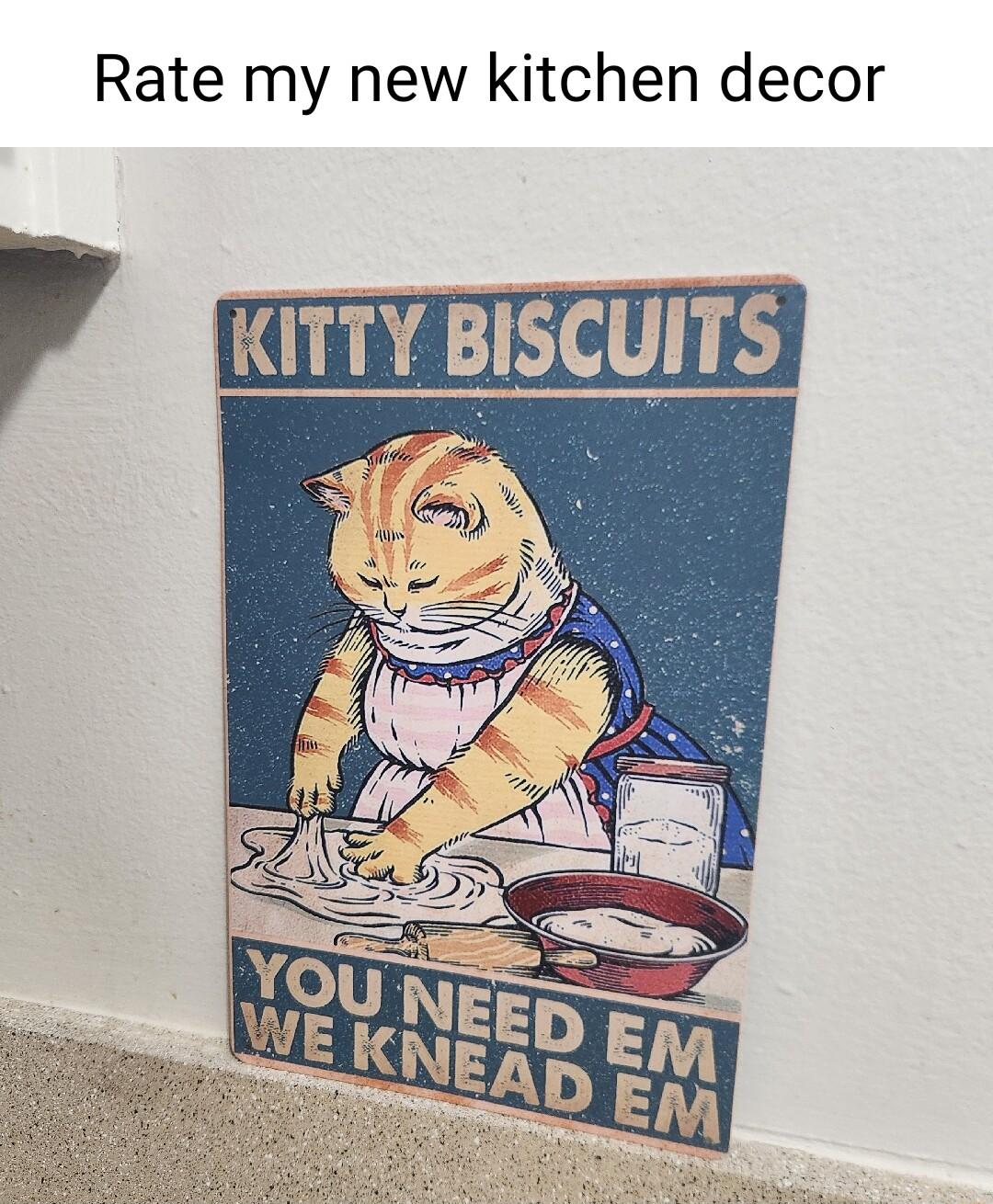 Rate my new kitchen decor