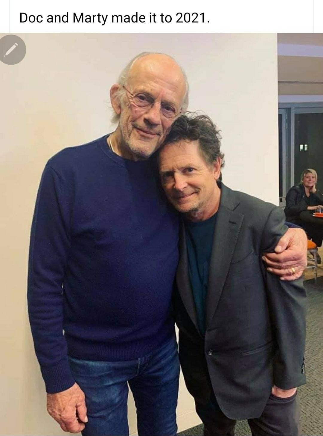 Doc and Marty made it to 2021