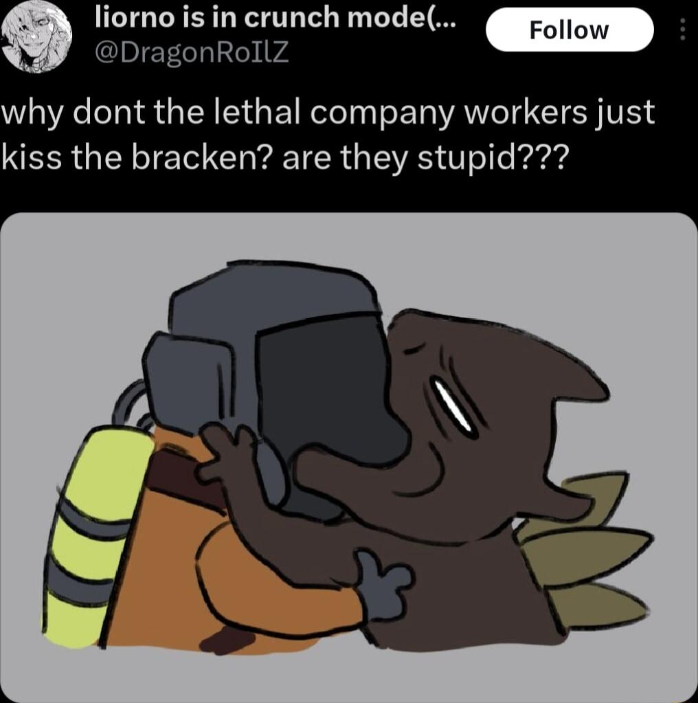 liorno is in crunch mode DragonRolIlZ why dont the lethal company workers just NEER UGNl P TR GEVES Voile Kl