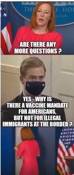 ARE THERE ANY MORE QUESTIONS 2 BUT NOT FORILLE y IMMIGRANTS AT THE BORDER