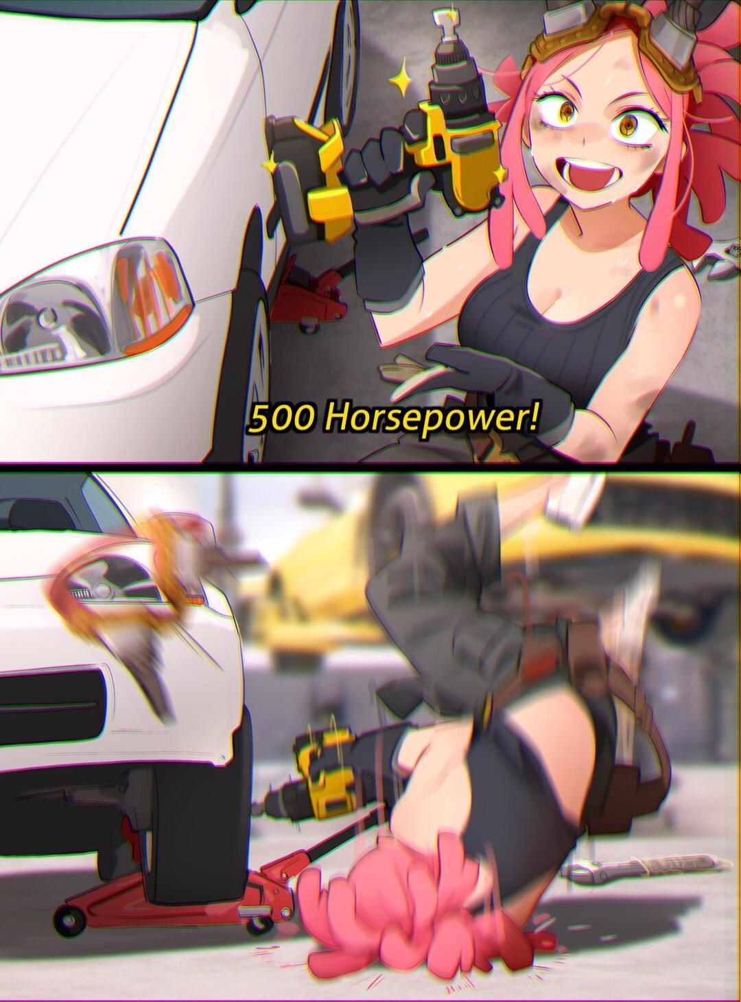 500 horsepower!