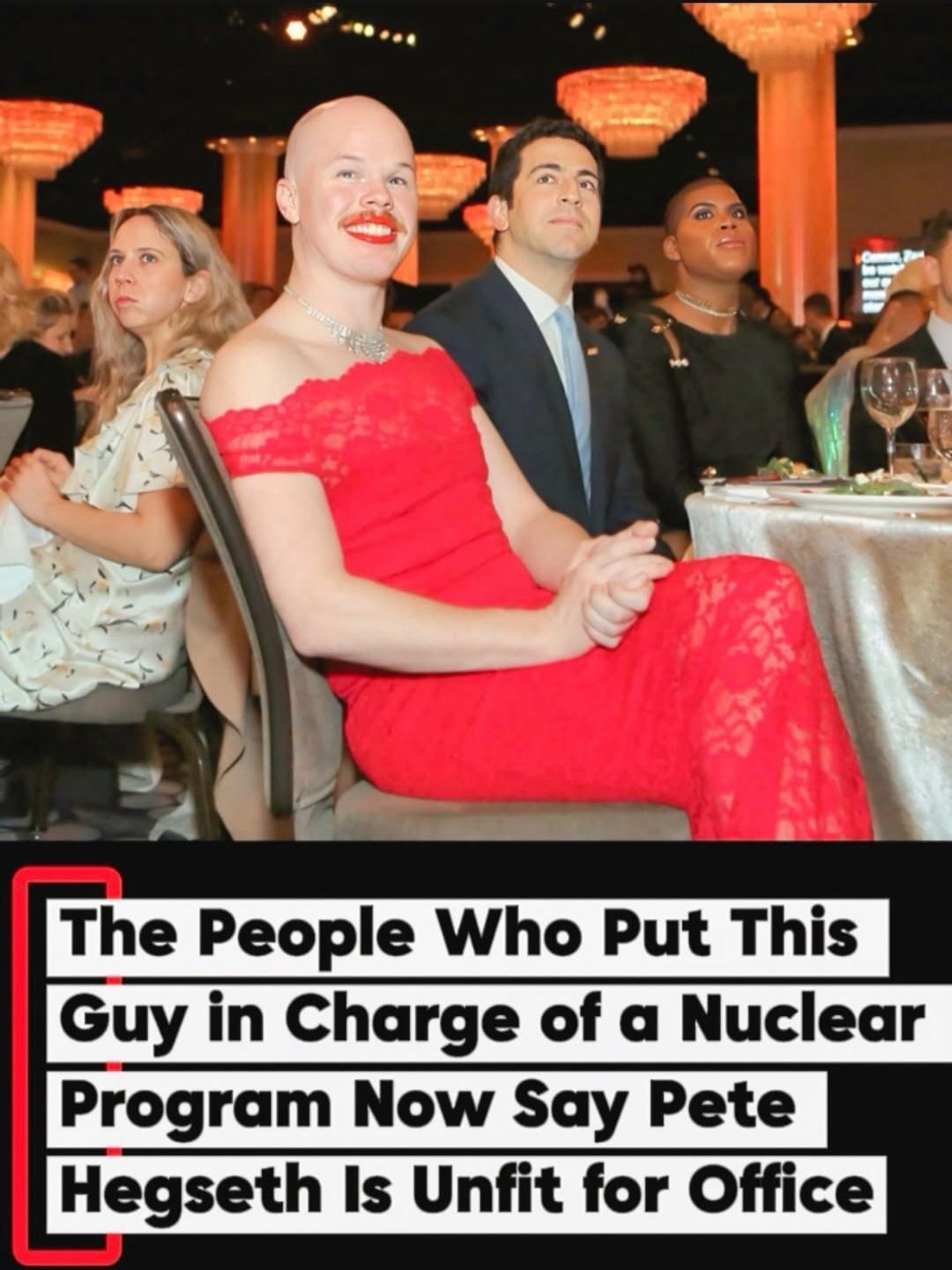 The People Who Put This Guy in Charge of a Nuclear Program Now Say Pete Hegseth Is Unfit for Office