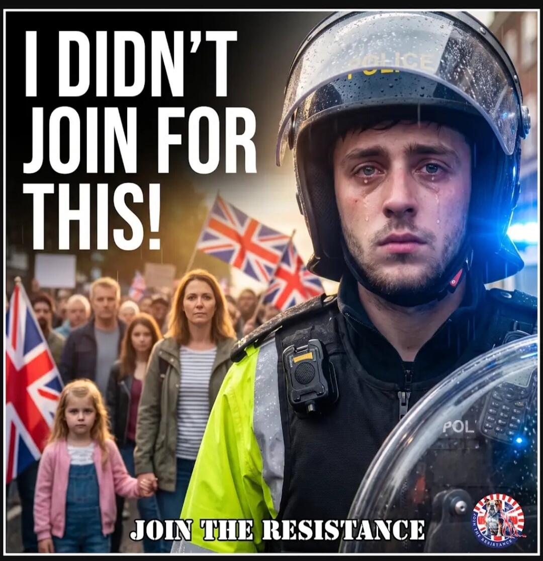 I DIDN'T JOIN FOR THIS! POLICE JOIN THE RESISTANCE