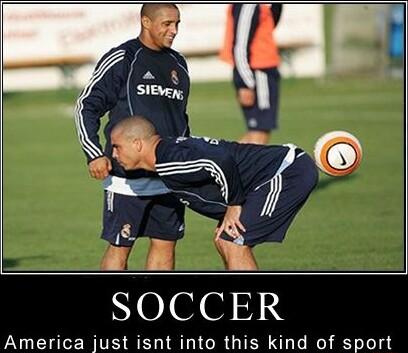 SOCCER America just isnt into this kind of sport