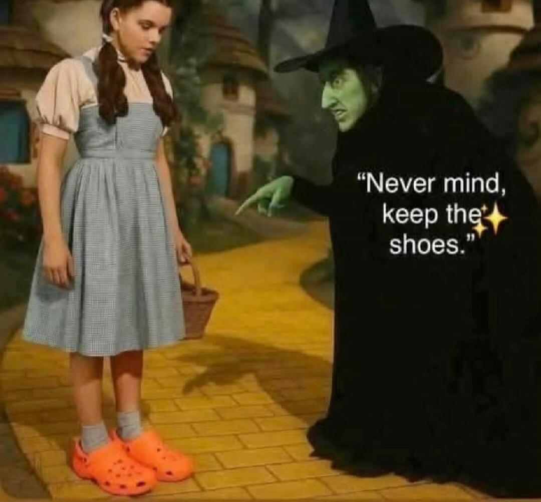 Never mind, keep the✨ shoes.