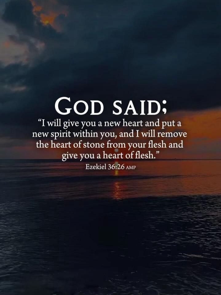 GOD SAID; 