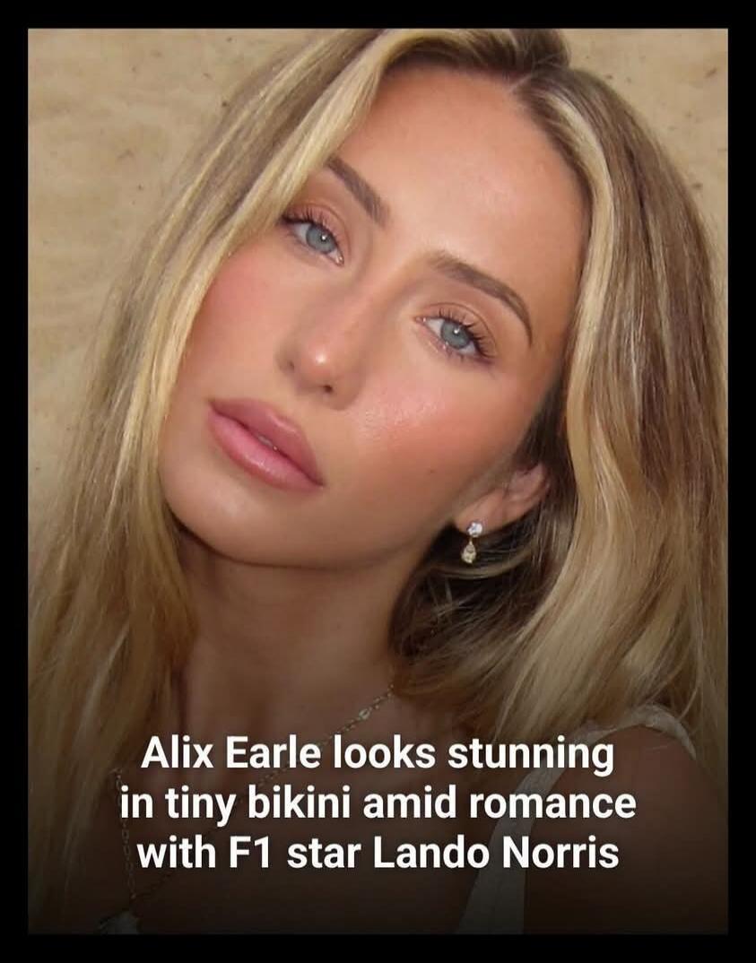 Alix Earle looks stunning in tiny bikini amid romance with F1 star Lando Norris