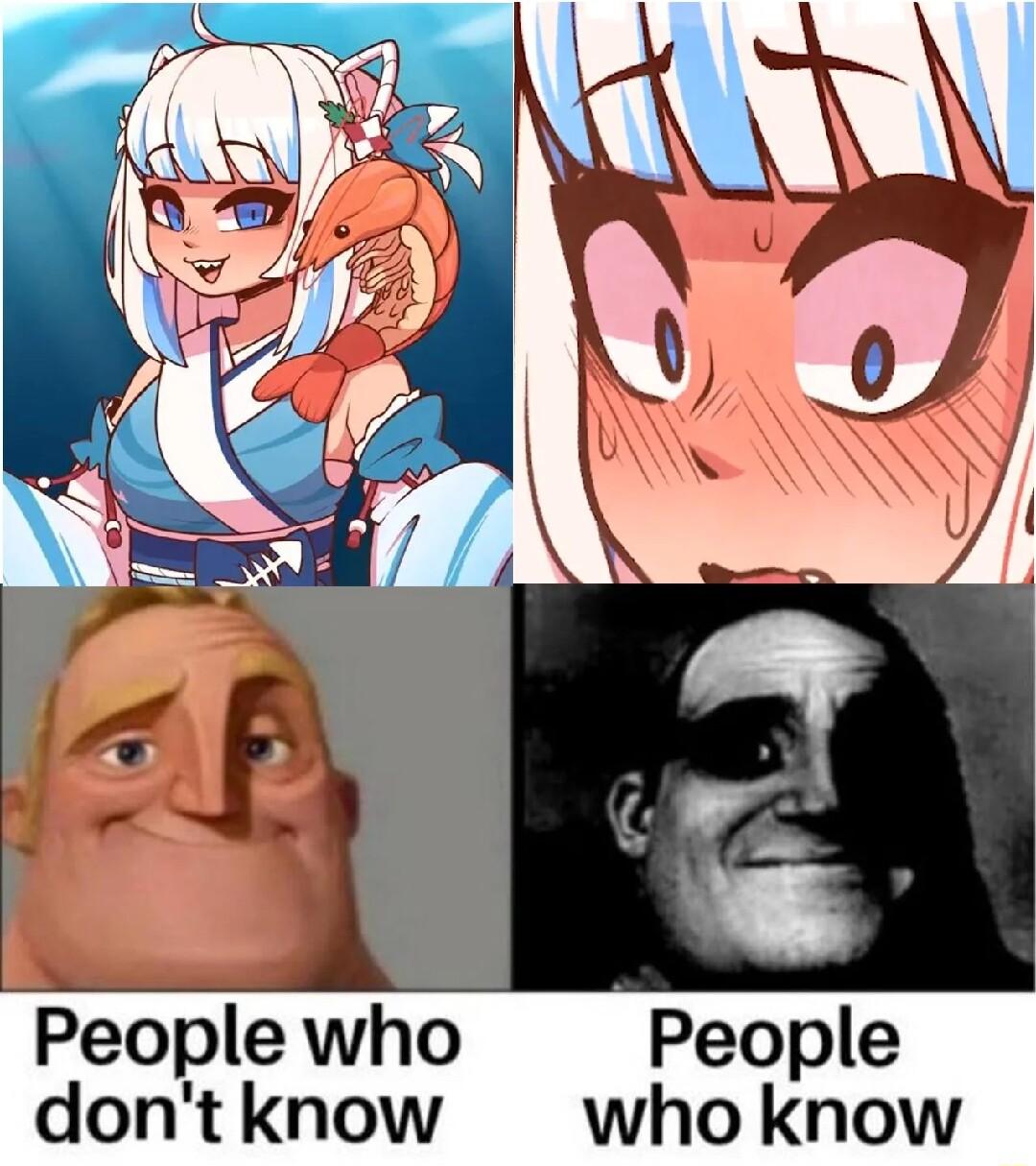 People who People dontknow who know