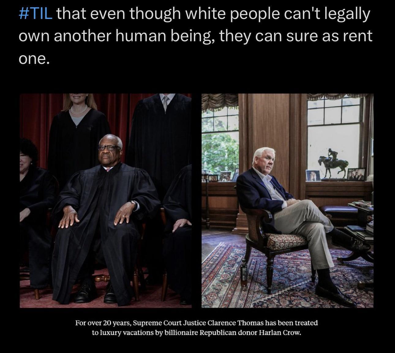 TIL that even though white people cant legally own another human being they can sure as rent one For v 20y Spree Cour sl Caence Toomas s e tod T