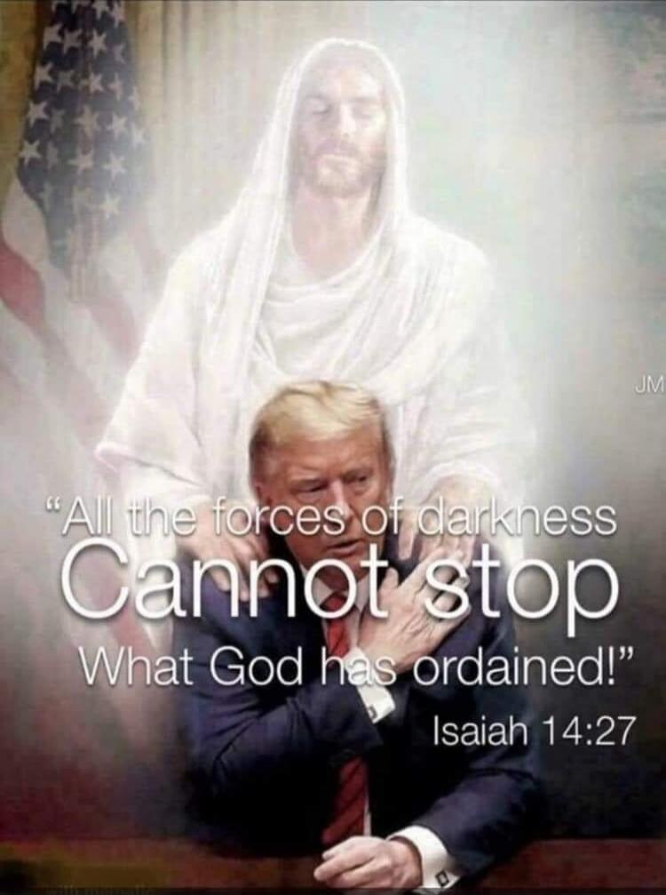All the forces of darkness Cannot stop What God has ordained! Isaiah 14:27