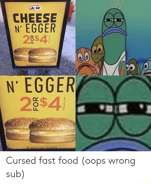 e Cursed fast food oops wro sub
