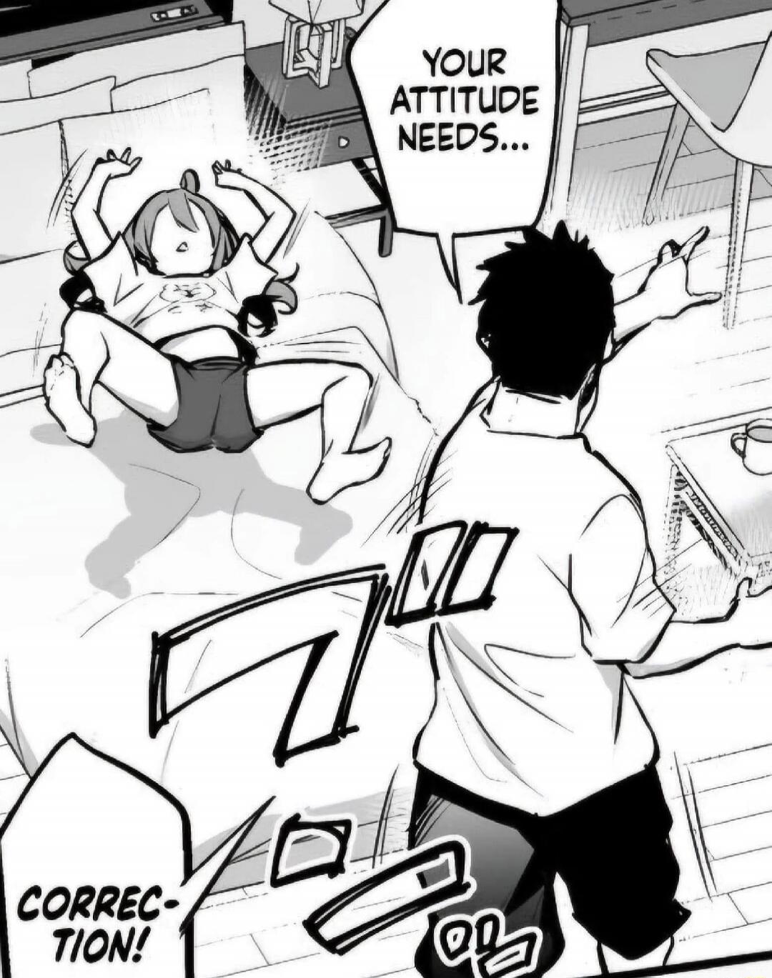 Your attitude needs... Correction!