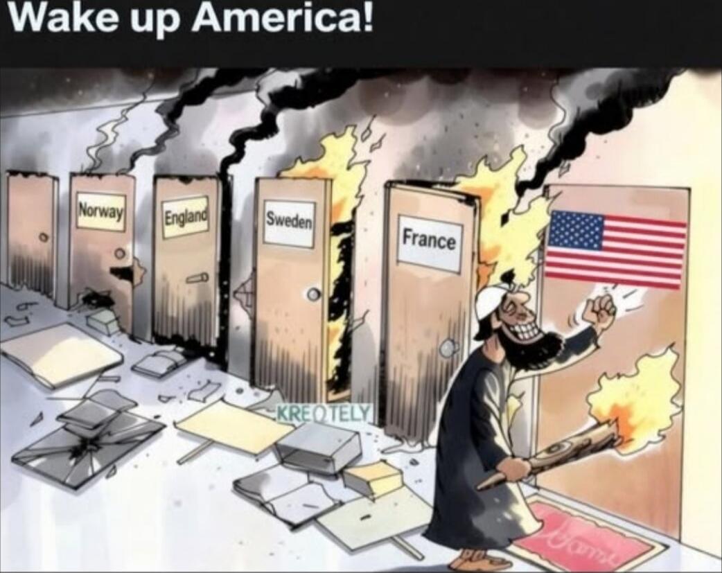 Wake up America! Norway  England  Sweden  France