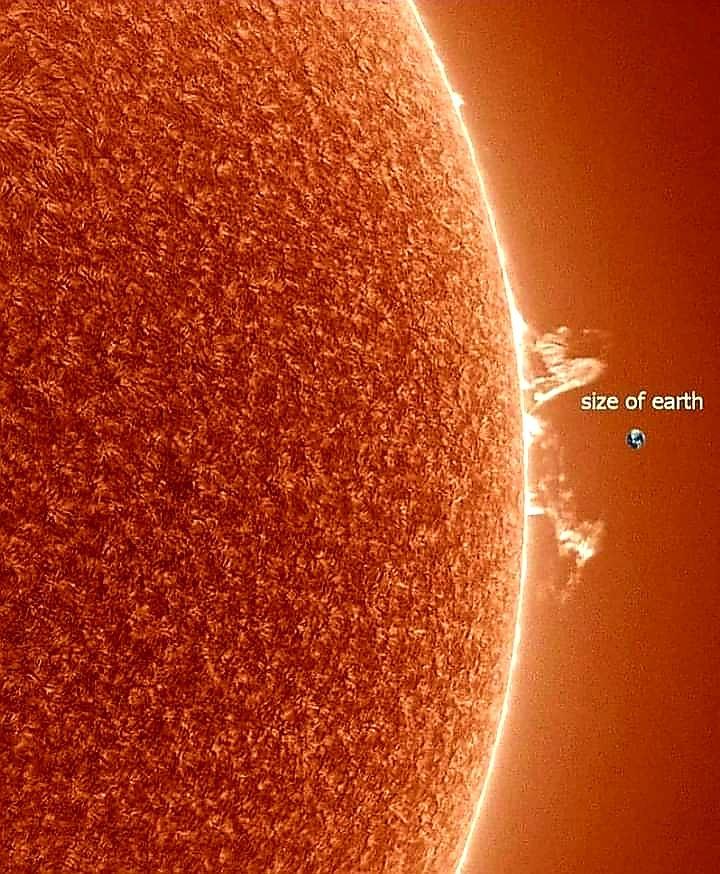 size of earth