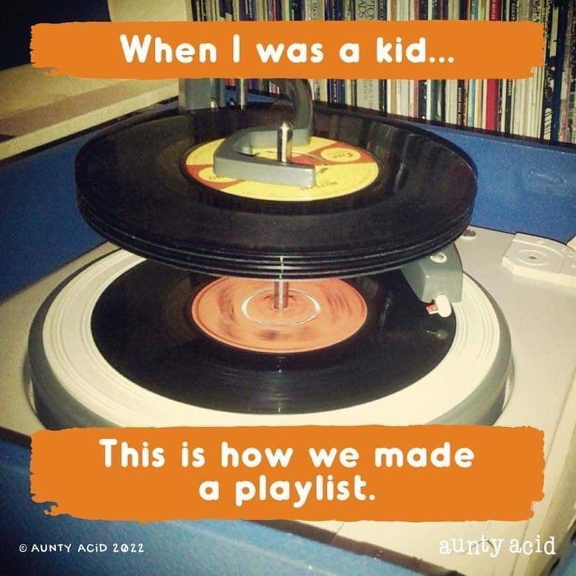 W G et MG When was a kid S IWIll This is how we made a playlist