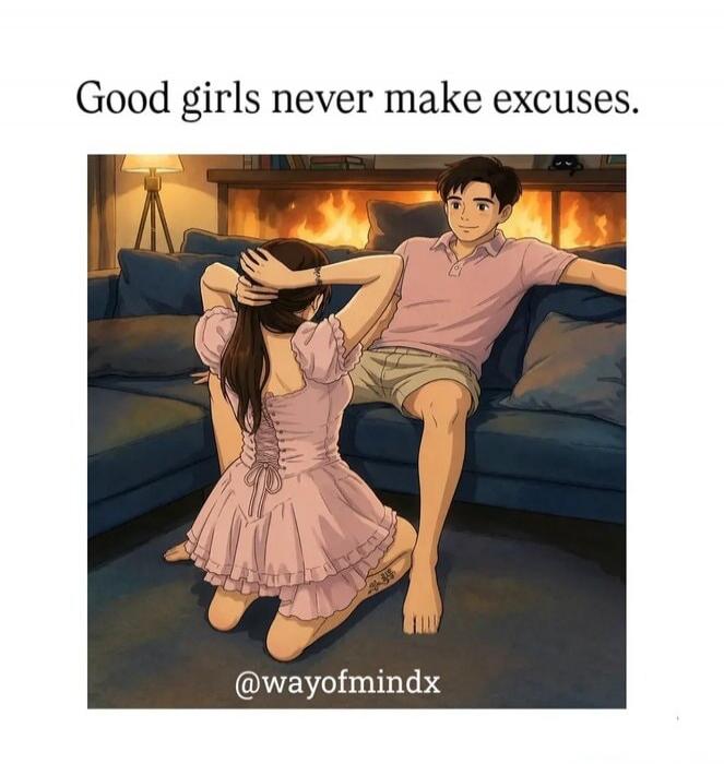 Good girls never make excuses.