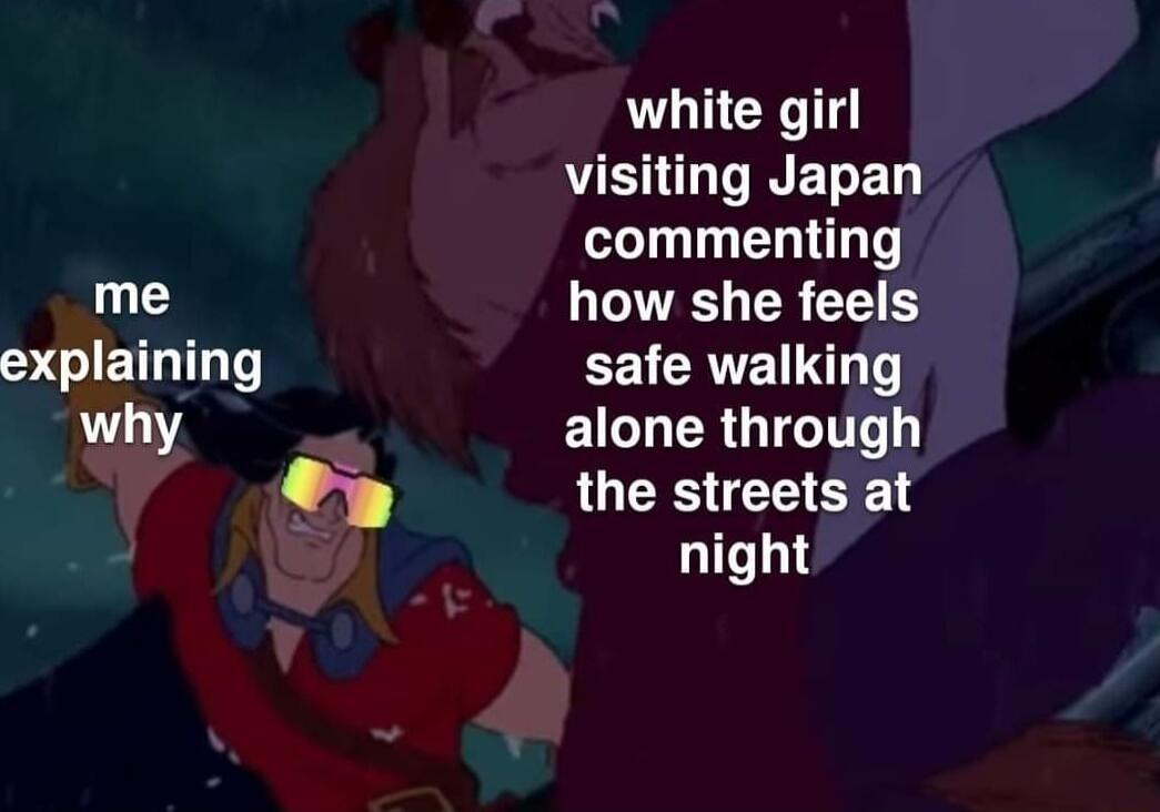white girl VB ETED commenting LA R TS safe walking ELLER GG the streets at night