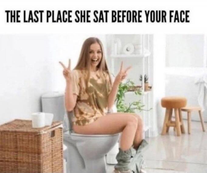 THE LAST PLACE SHE SAT BEFORE YOUR FACE