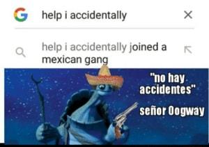 helpi accidentally help i accidentally joined a mexican gang no hay accidentes 7 seiorDogway