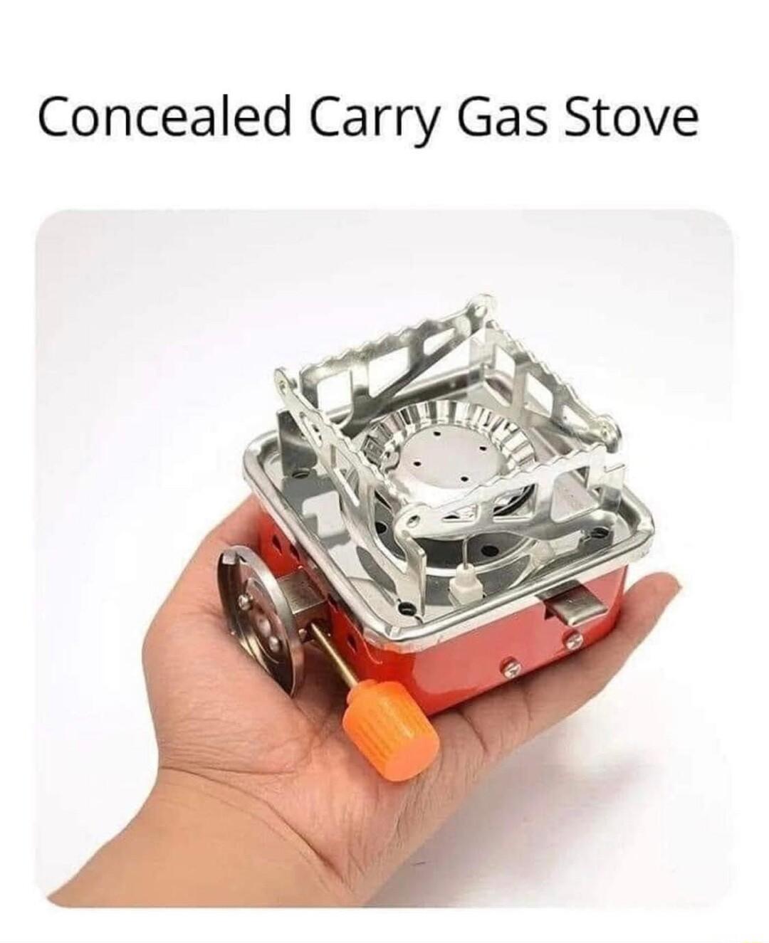 Concealed Carry Gas Stove