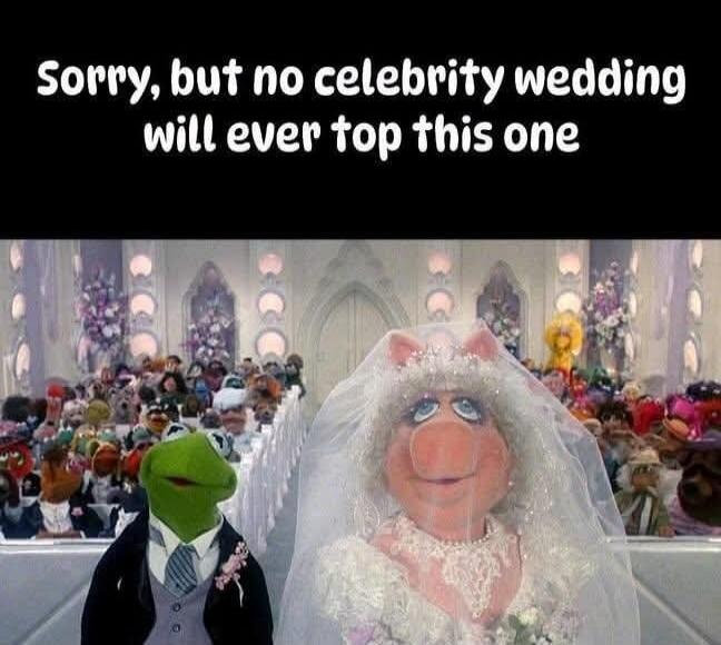 Sorry, but no celebrity wedding will ever top this one