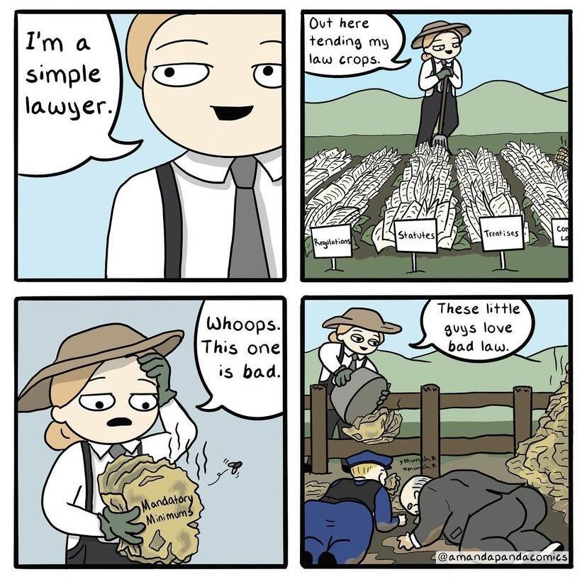1 2 v These littl auys love bad law mandapandacomics tending my law crops e 9 e