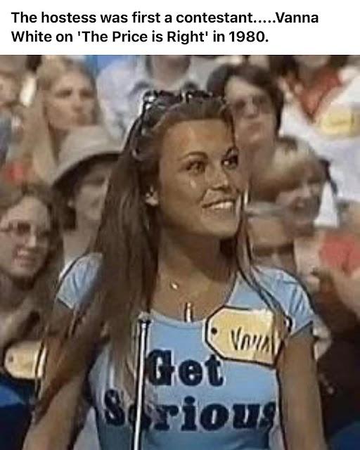The hostess was first a contestantVanna White on The Price is Right in 1980