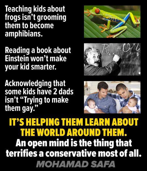 Teaching kids about frogs isnt grooming them to become ELTETEN RN VEL LT Einstein wont make your kid smarter Acknowledging that G EITRAEL isnt Trying to make QUL IVENAY An iapn mind is the ihing that terrifies a conservative most of all MOHAMAD SAFA