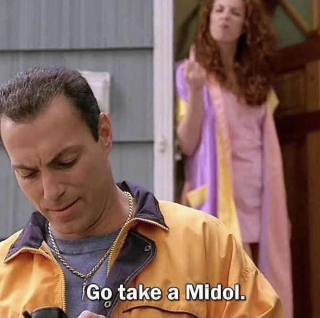 Go to take a Midol.