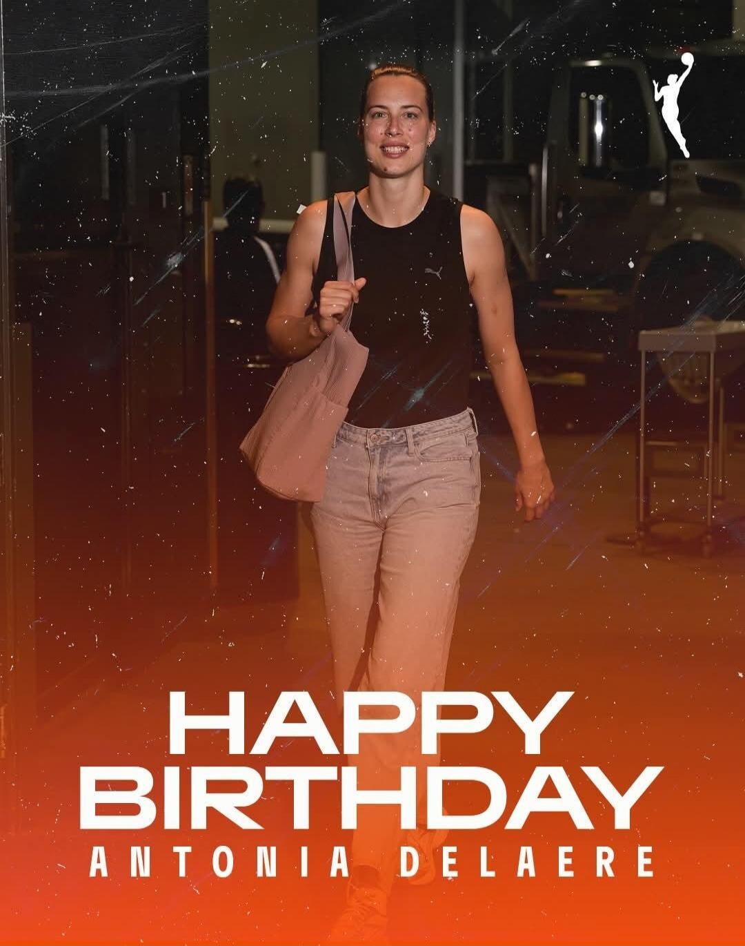 HAPPY BIRTHDAY ANTONIA DELAERE