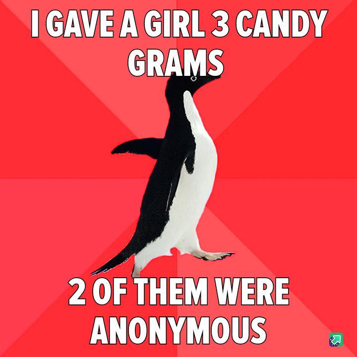 IGAVEAGIRL 3 CANDY Y 2 OF THEM WERE ANONYMOUS