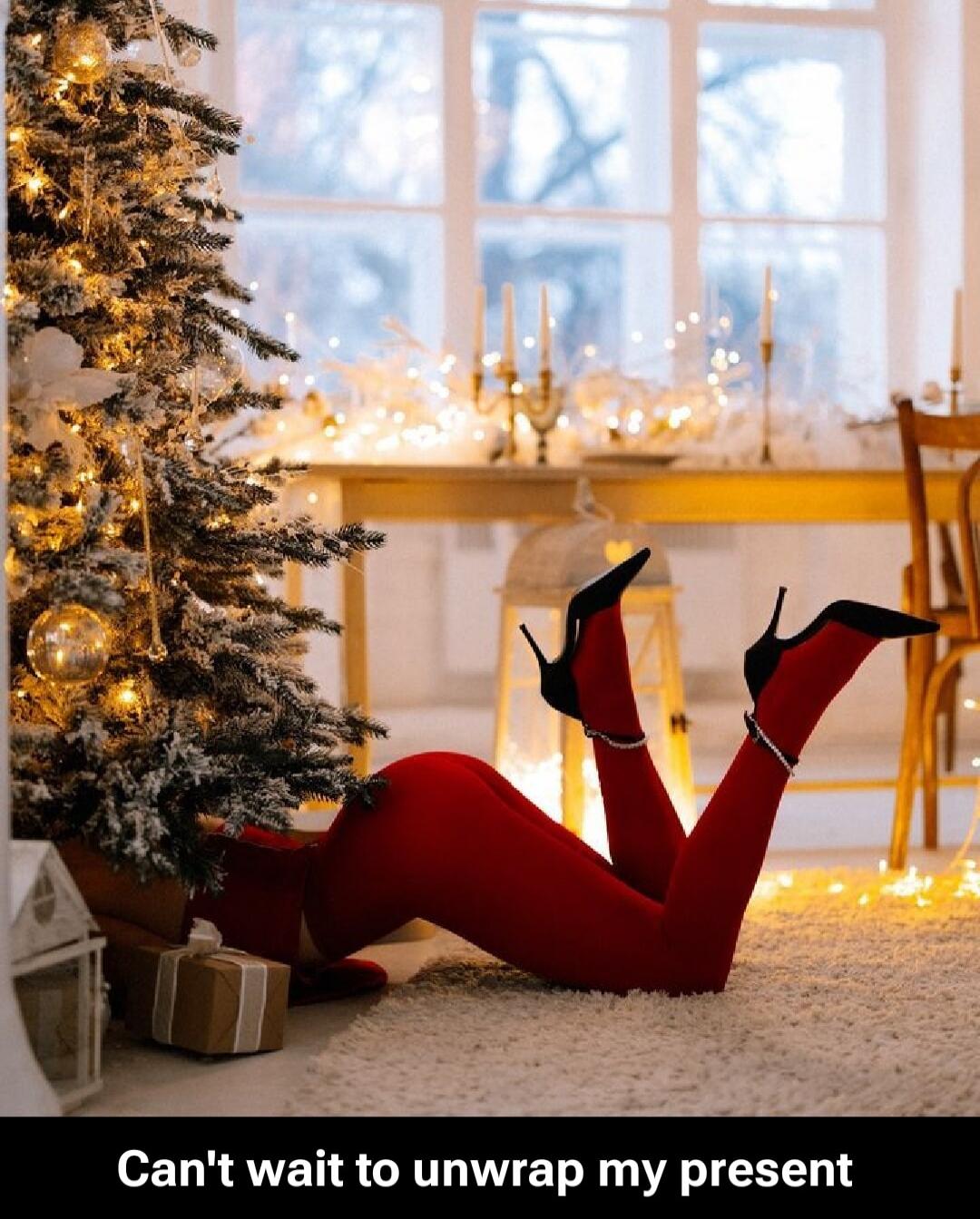 Can't wait to unwrap my present