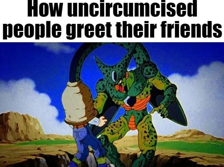 1OW Uncircumcised people greet their friends