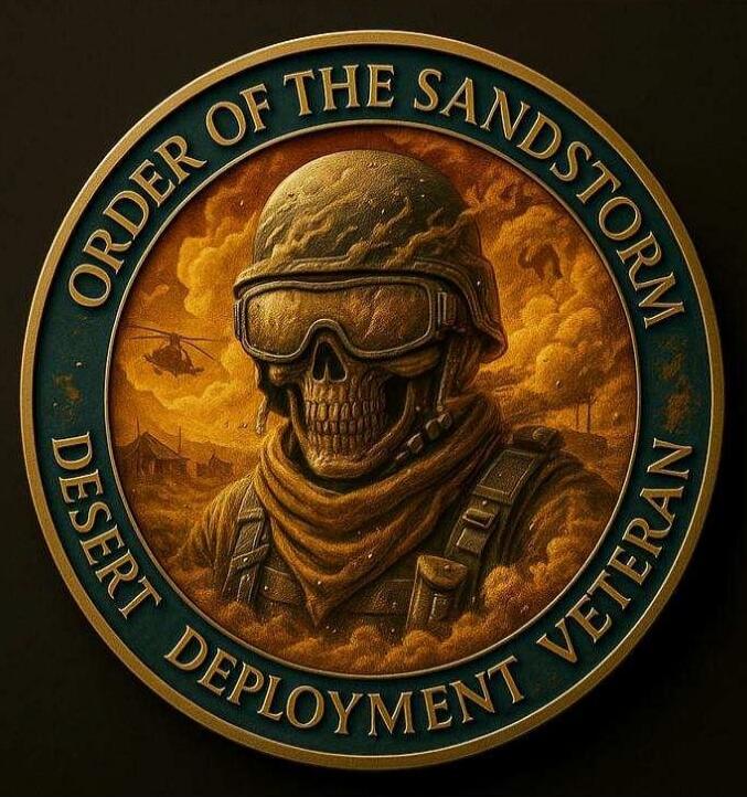 ORDER OF THE SANDSTORM DESERT DEPLOYMENT VETERAN