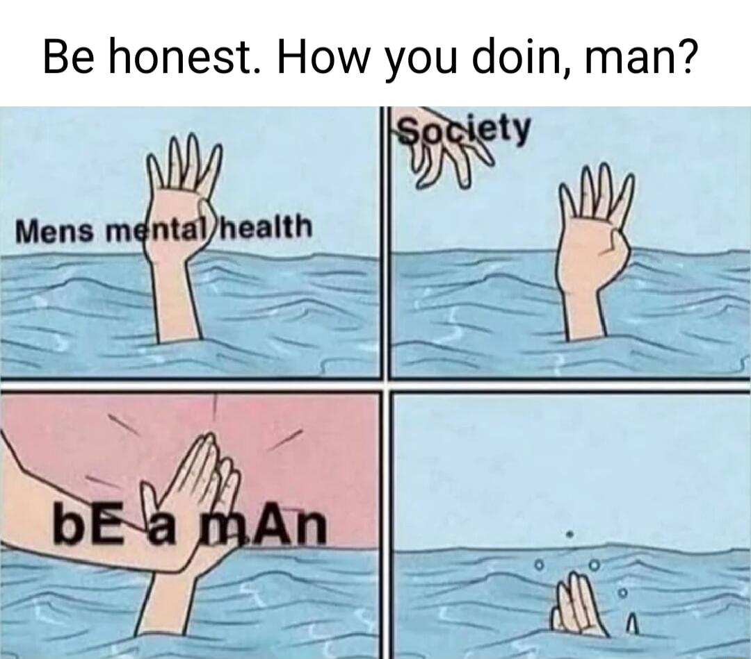 Be honest How you doin man