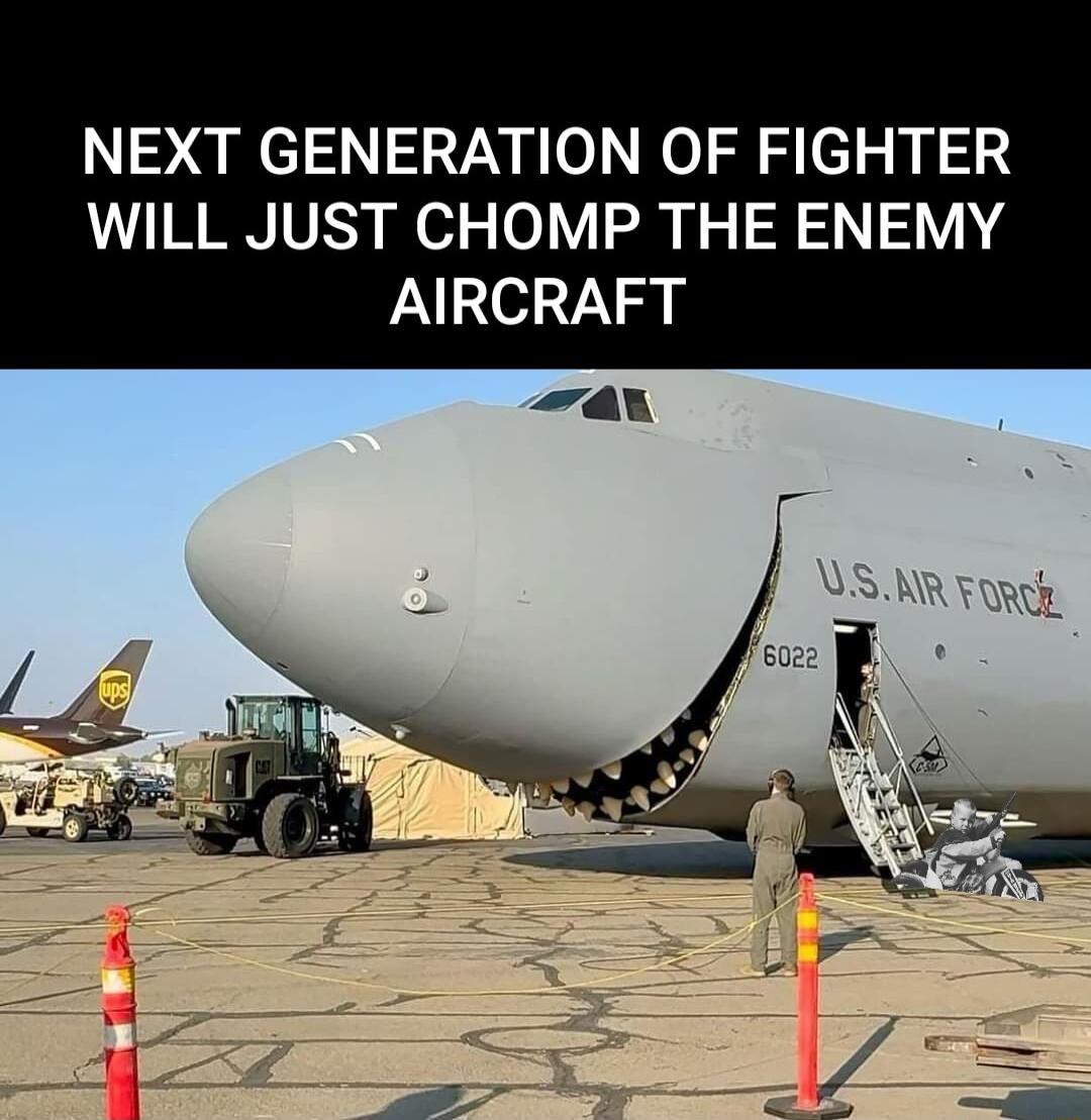 NEXT GENERATION OF FIGHTER WILL JUST CHOMP THE ENEMY AIRCRAFT du