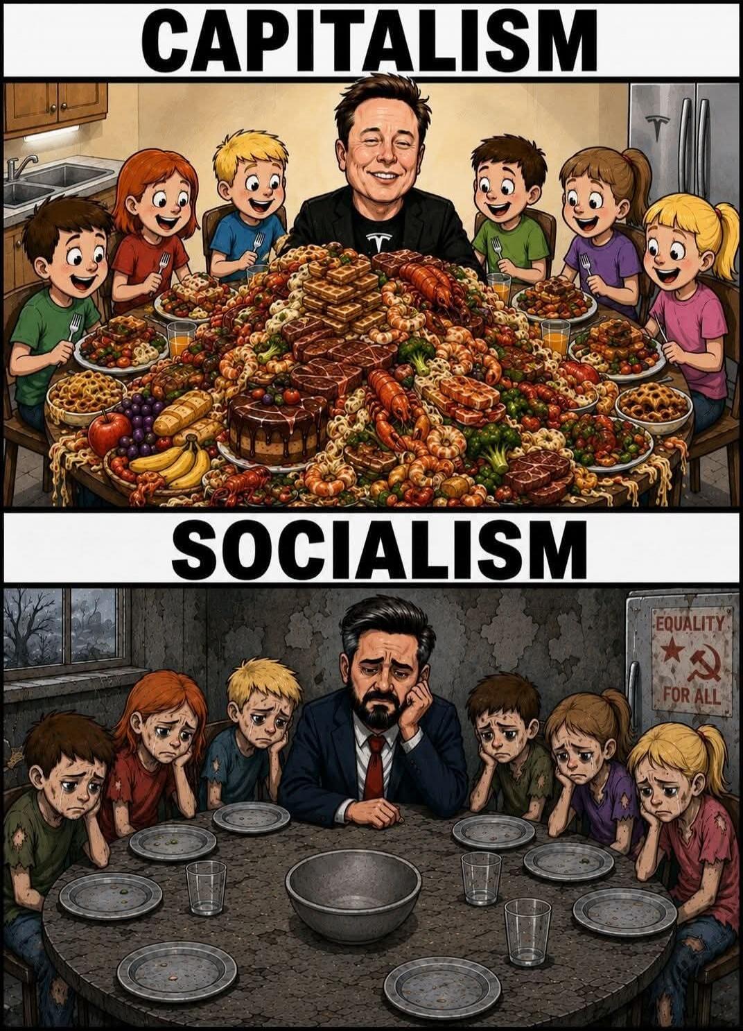 CAPITALISM SOCIALISM EQUALITY FOR ALL