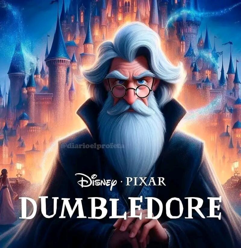 Disney PIXAR DUMBLEDORE @diarioelprofeta